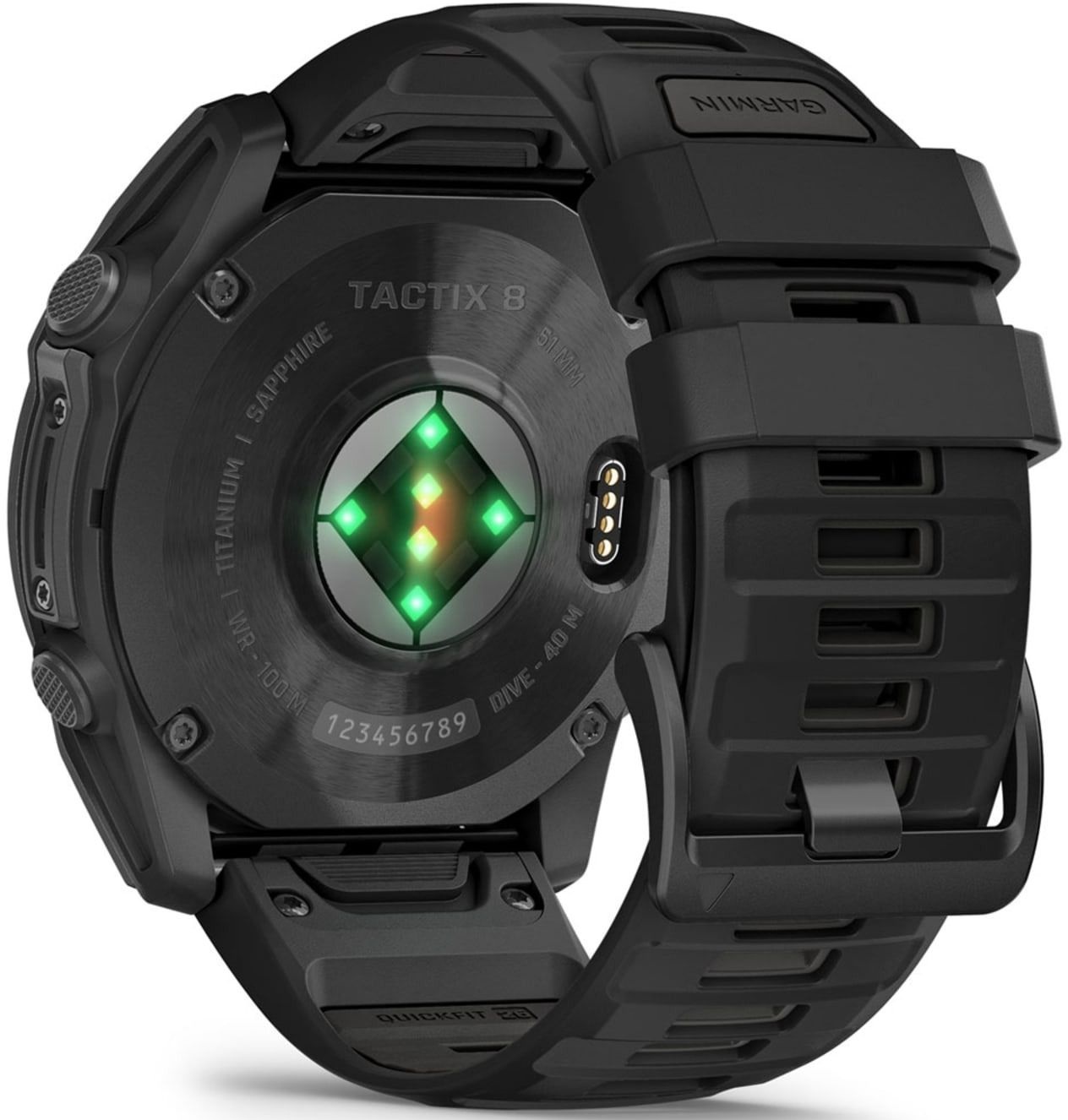 Смарт-годинник Garmin Tactix 8 51mm Standard AMOLED (010-03406-01)фото