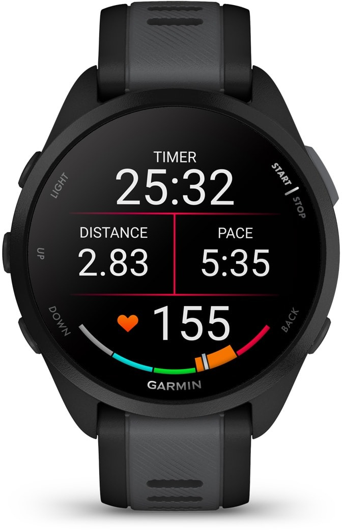 Смарт-часы Garmin Forerunner 165 Music Black/Slate Grey (010-02863-30) фото 