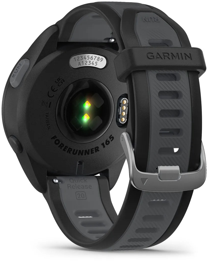 Смарт-часы Garmin Forerunner 165 Music Black/Slate Grey (010-02863-30) фото 