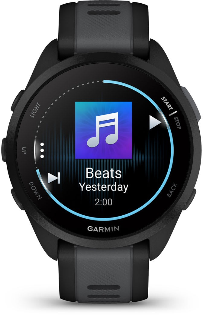 Смарт-часы Garmin Forerunner 165 Music Black/Slate Grey (010-02863-30) фото 