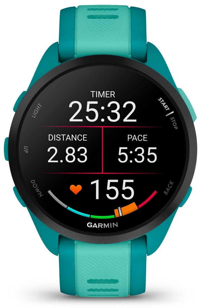 Смарт-годинник Garmin Forerunner 165 Music Turquoise/Aqua (010-02863-32)фото