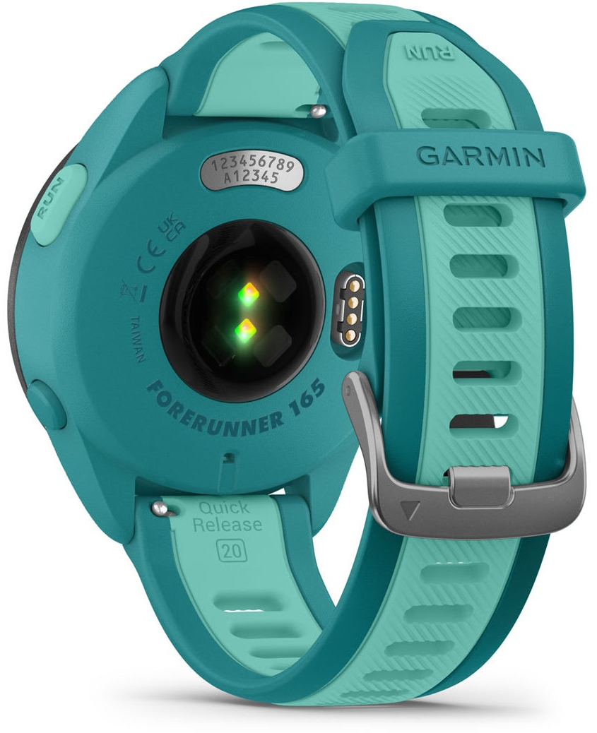 Смарт-годинник Garmin Forerunner 165 Music Turquoise/Aqua (010-02863-32)фото