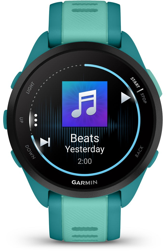 Смарт-годинник Garmin Forerunner 165 Music Turquoise/Aqua (010-02863-32)фото