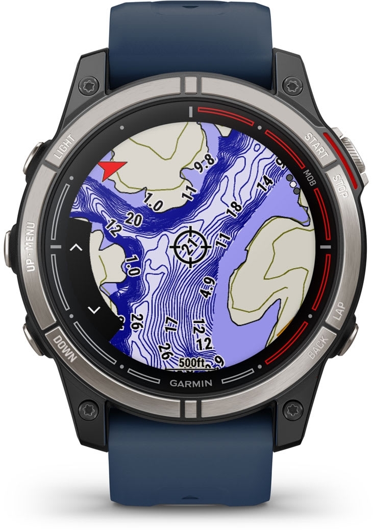 Смарт-годинник Garmin Quatix 7 Pro Sapphire AMOLED (010-02803-81)фото