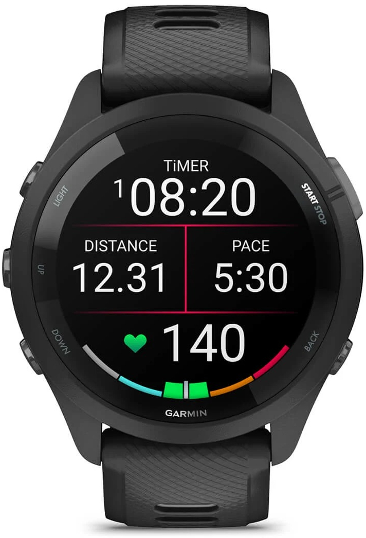 Смарт-часы Garmin Forerunner 265 Black (010-02810-10) фото 
