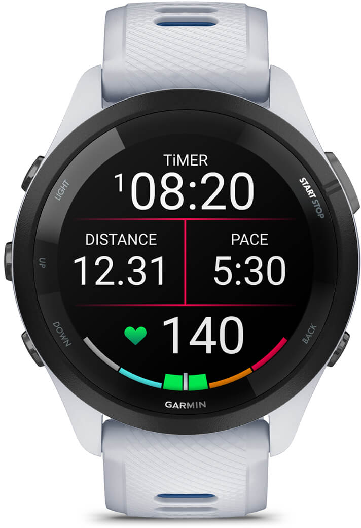Смарт-часы Garmin Forerunner 265 Whitestone (010-02810-11) фото 