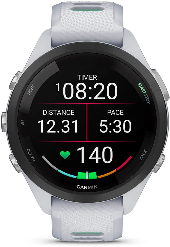 Смарт-часы Garmin Forerunner 265S Whitestone (010-02810-14) фото 