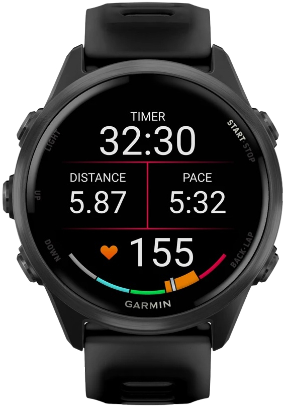 Смарт-часы Garmin Forerunner 570 42MM Black (010-02970-00) фото 