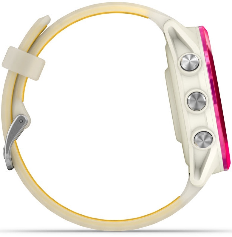 Смарт-часы Garmin Forerunner 570 42MM Bone/Raspberry/Mango (010-02970-02) фото 