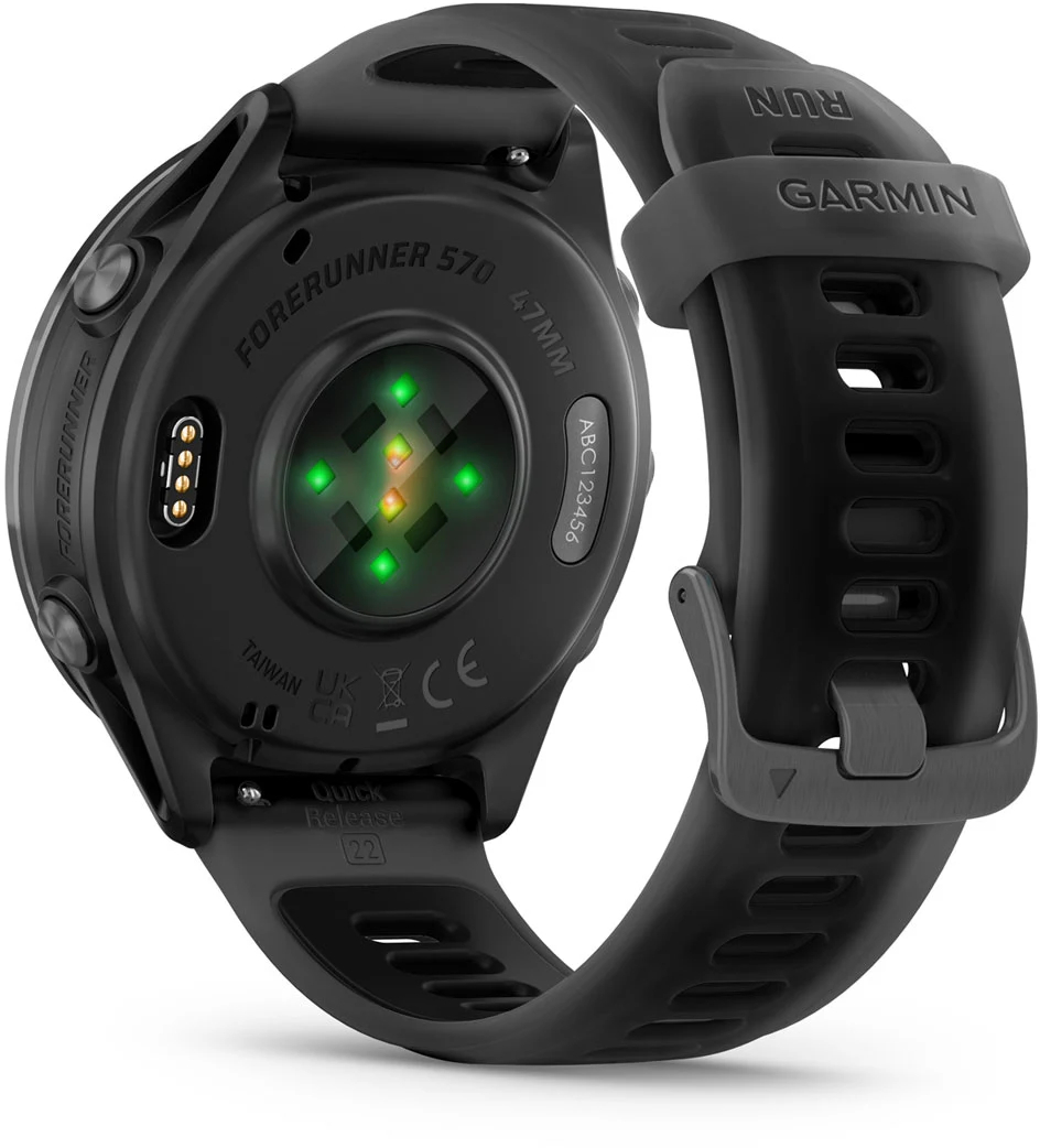 Смарт-часы Garmin Forerunner 570 47MM Black (010-02971-00) фото 