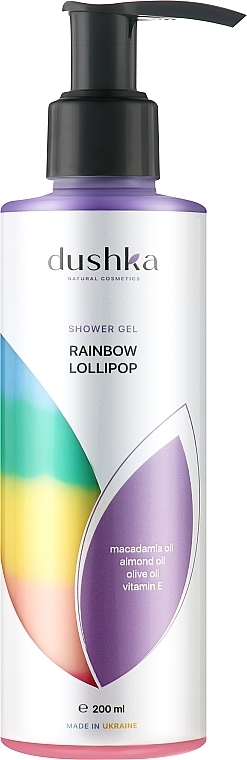 Гель для душу Dushka Веселковий льодяник 200 млфото2