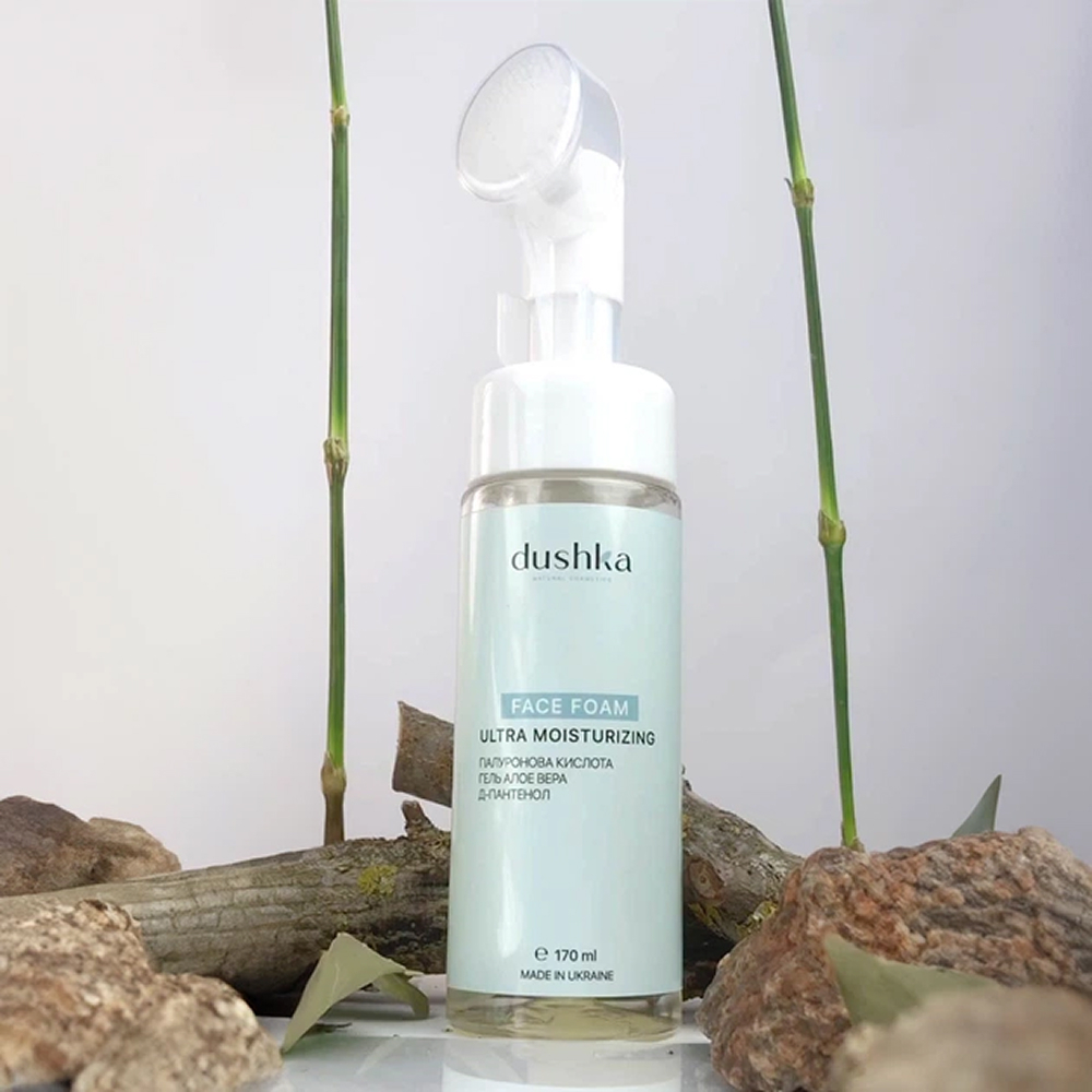 Пінка для вмивання Dushka Зволожувальна 170 млфото3