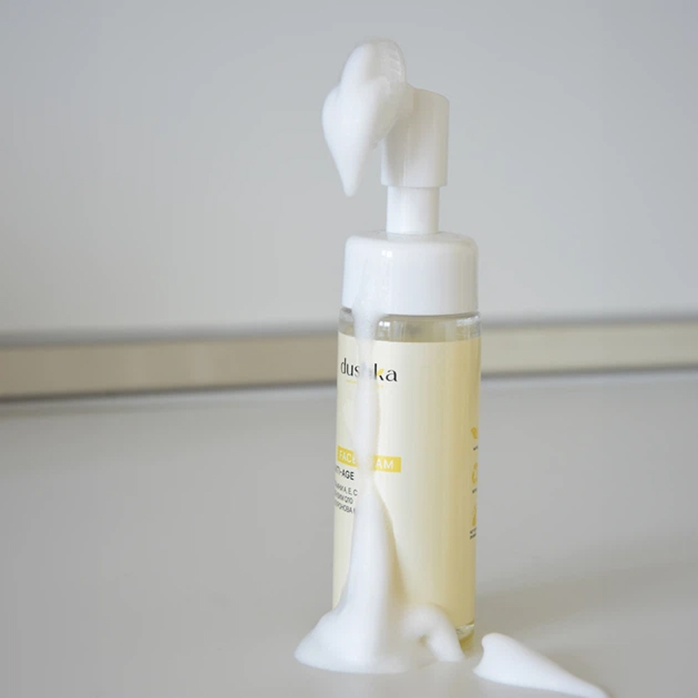 Пінка для вмивання Dushka Антивікова 170 млфото2