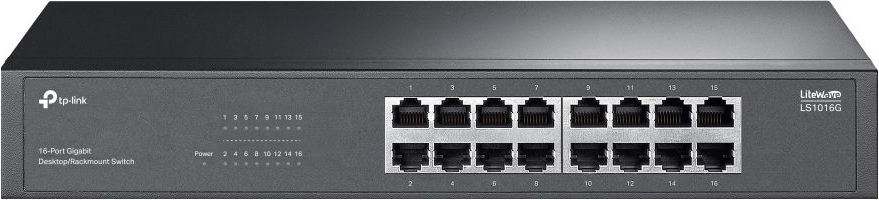 Коммутатор TP-LINK LS1016G 16xGE Неуправляемый (LS1016G) фото 2