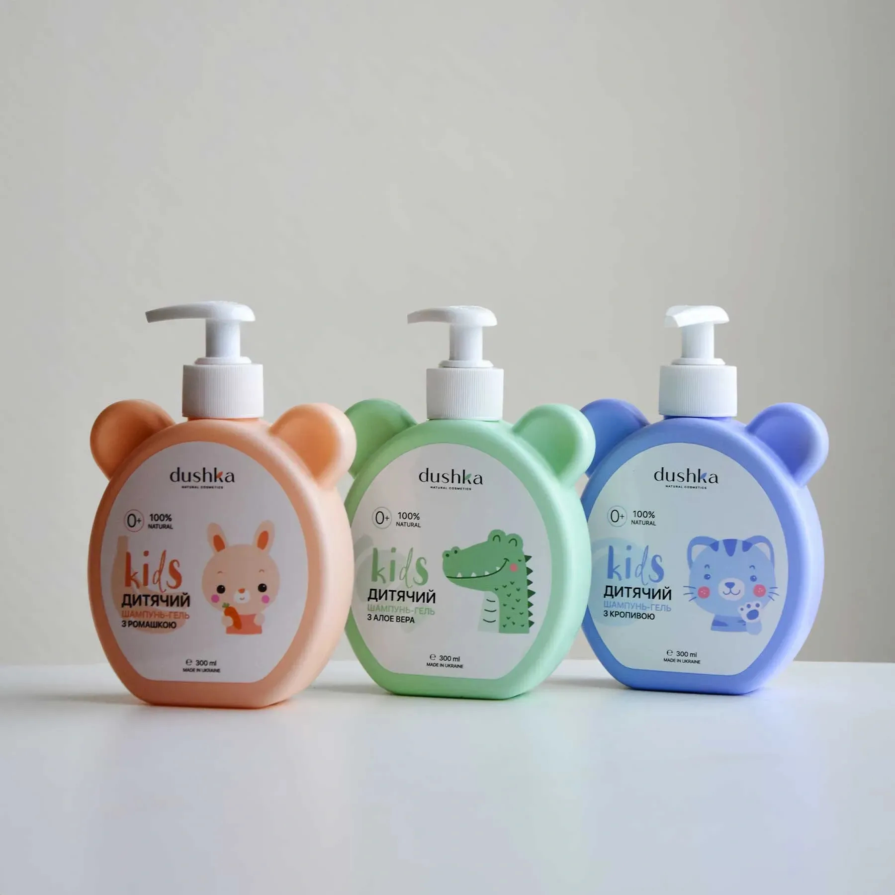 Шампунь-гель Dushka Кропива Дитячий 300 млфото