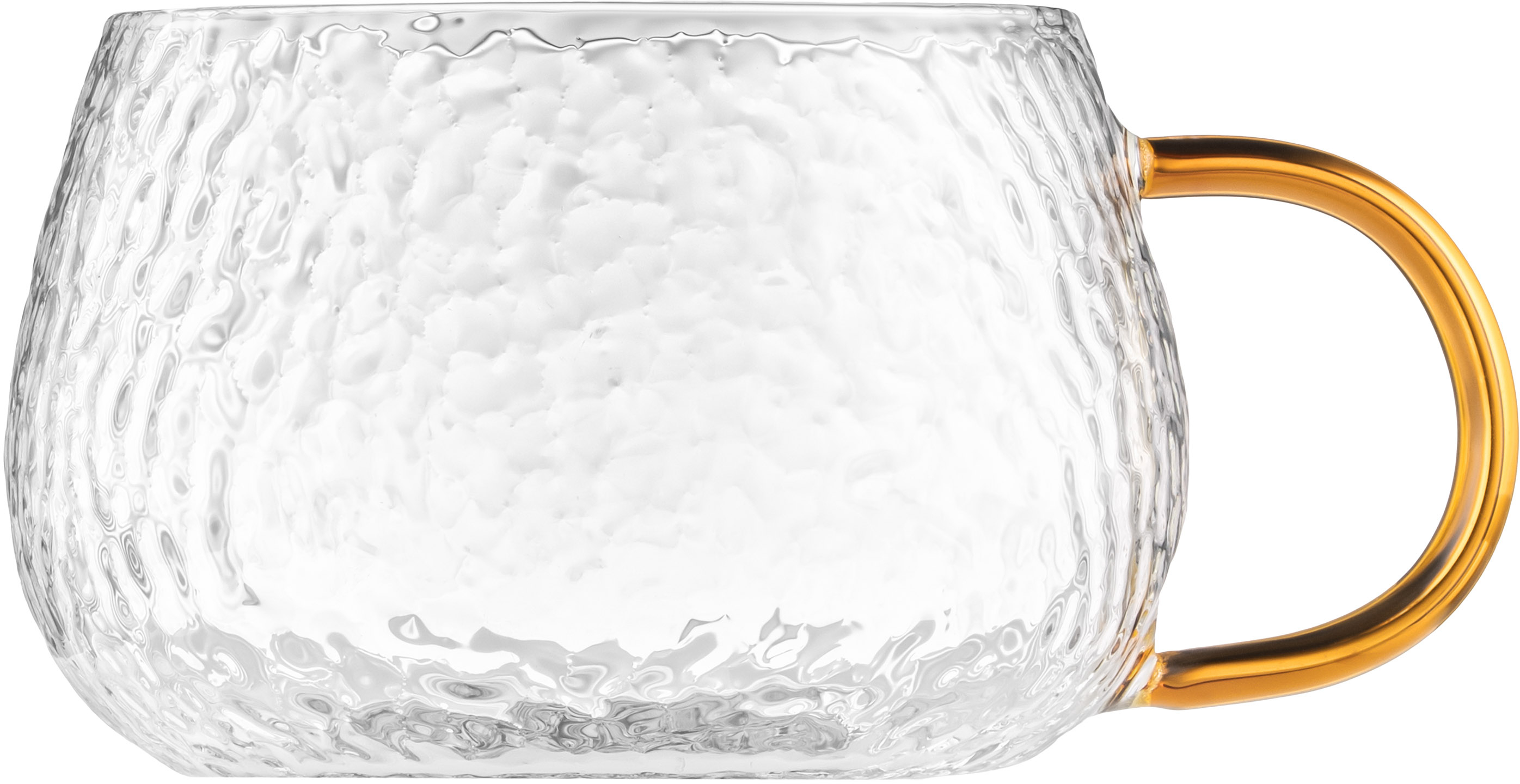 Набор чашек ARDESTO Dew 350мл, 4шт, прозрачный (AR2635D) фото 3