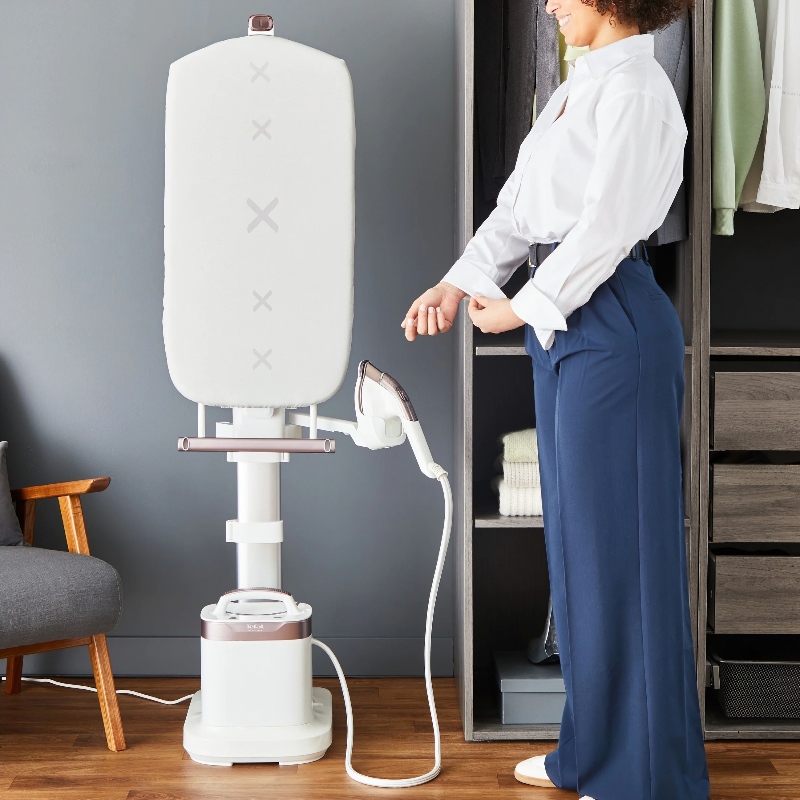 Гладильная система Tefal Ixeo Vision QT1811E0 фото 