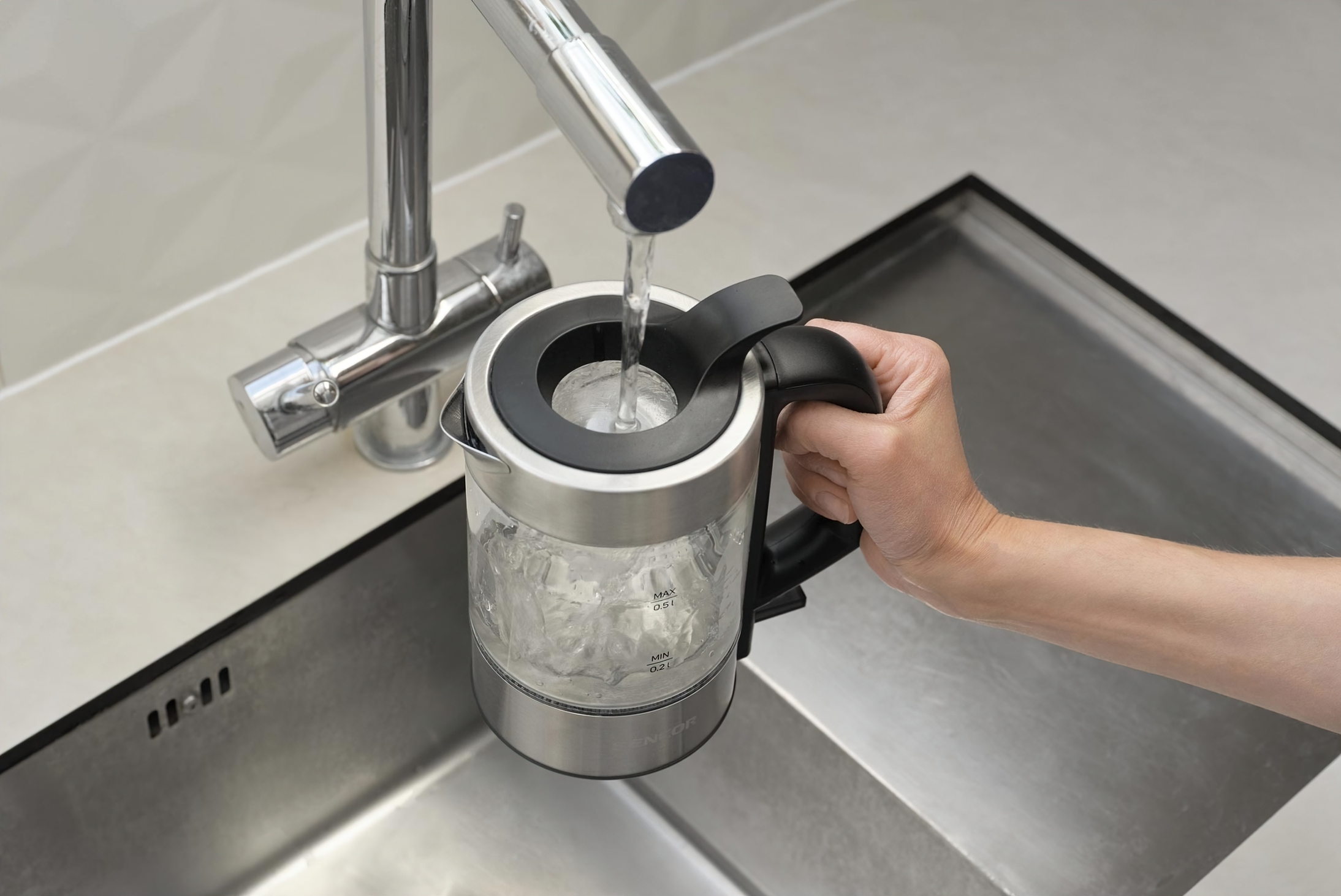 Электрочайник Sencor SWK160SS фото 