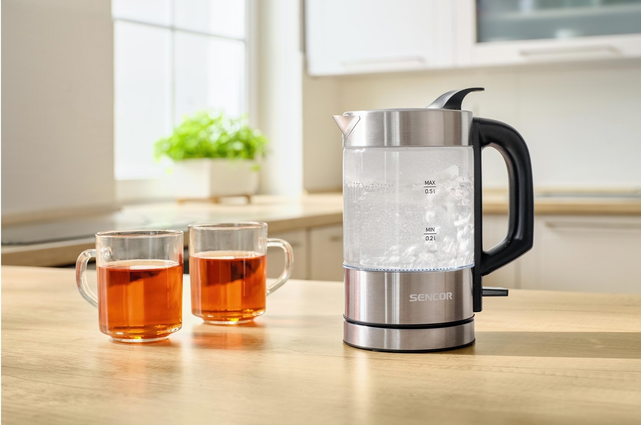 Электрочайник Sencor SWK160SS фото 