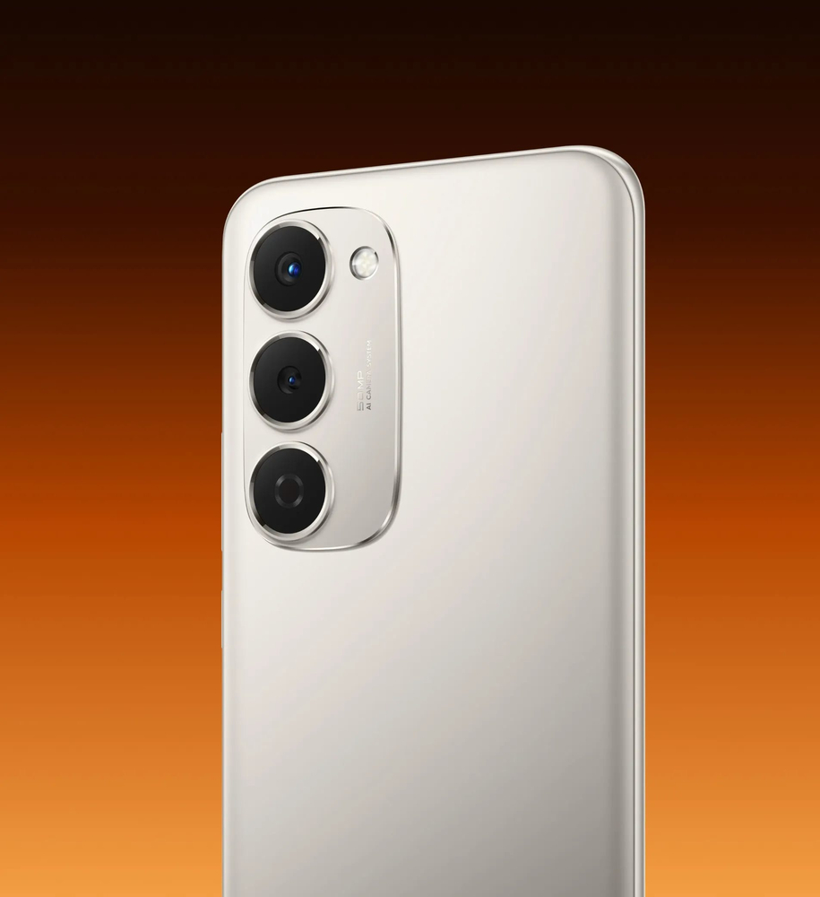 Смартфон TECNO Spark 40 PRO+ (KM7) 6.78" 8/256ГБ, 2SIM, 5200мА•год, Moon Titaniumфото