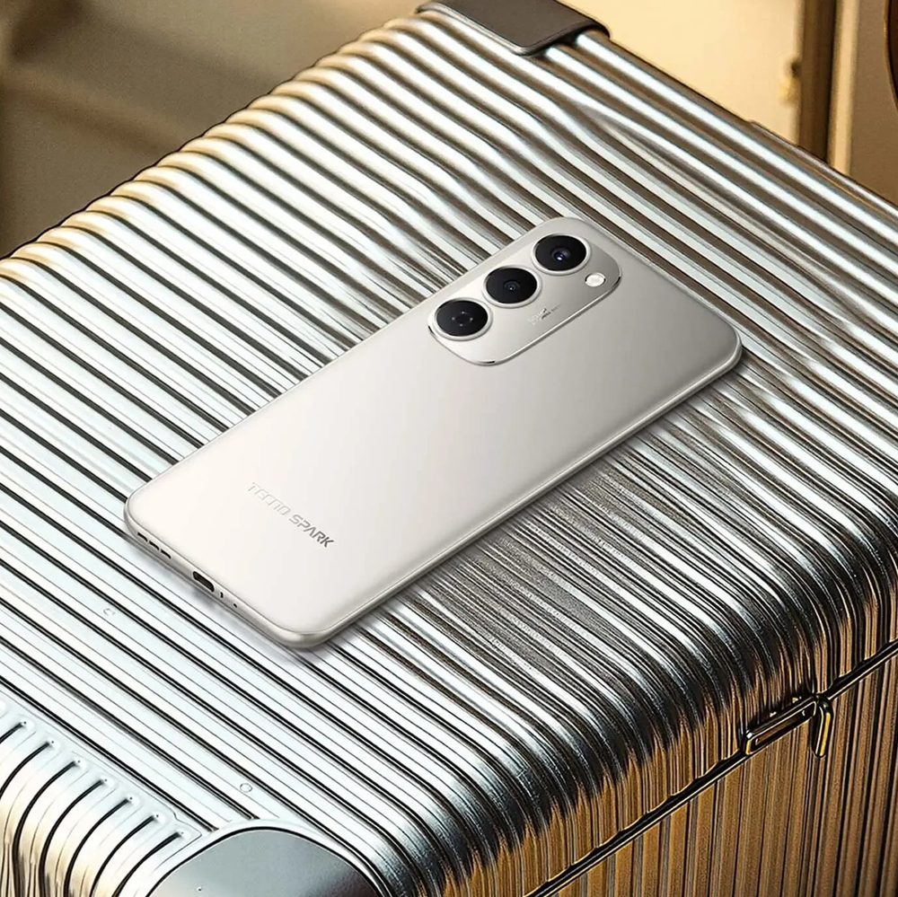 Смартфон TECNO Spark 40 PRO+ (KM7) 6.78" 8/256ГБ, 2SIM, 5200мА•год, Moon Titaniumфото