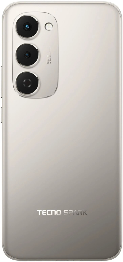 Смартфон TECNO Spark 40 PRO+ (KM7) 6.78" 8/256ГБ, 2SIM, 5200мА•год, Moon Titaniumфото