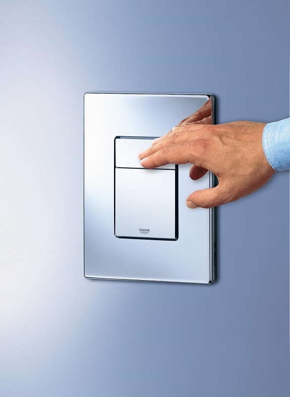 Накладная панель смыва Grohe Skate Cosmopolitan, хром (38732000) фото 7