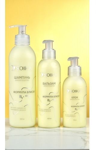 Шампунь-реконструктор для волосся Soika Формула Блиску 340 млфото5