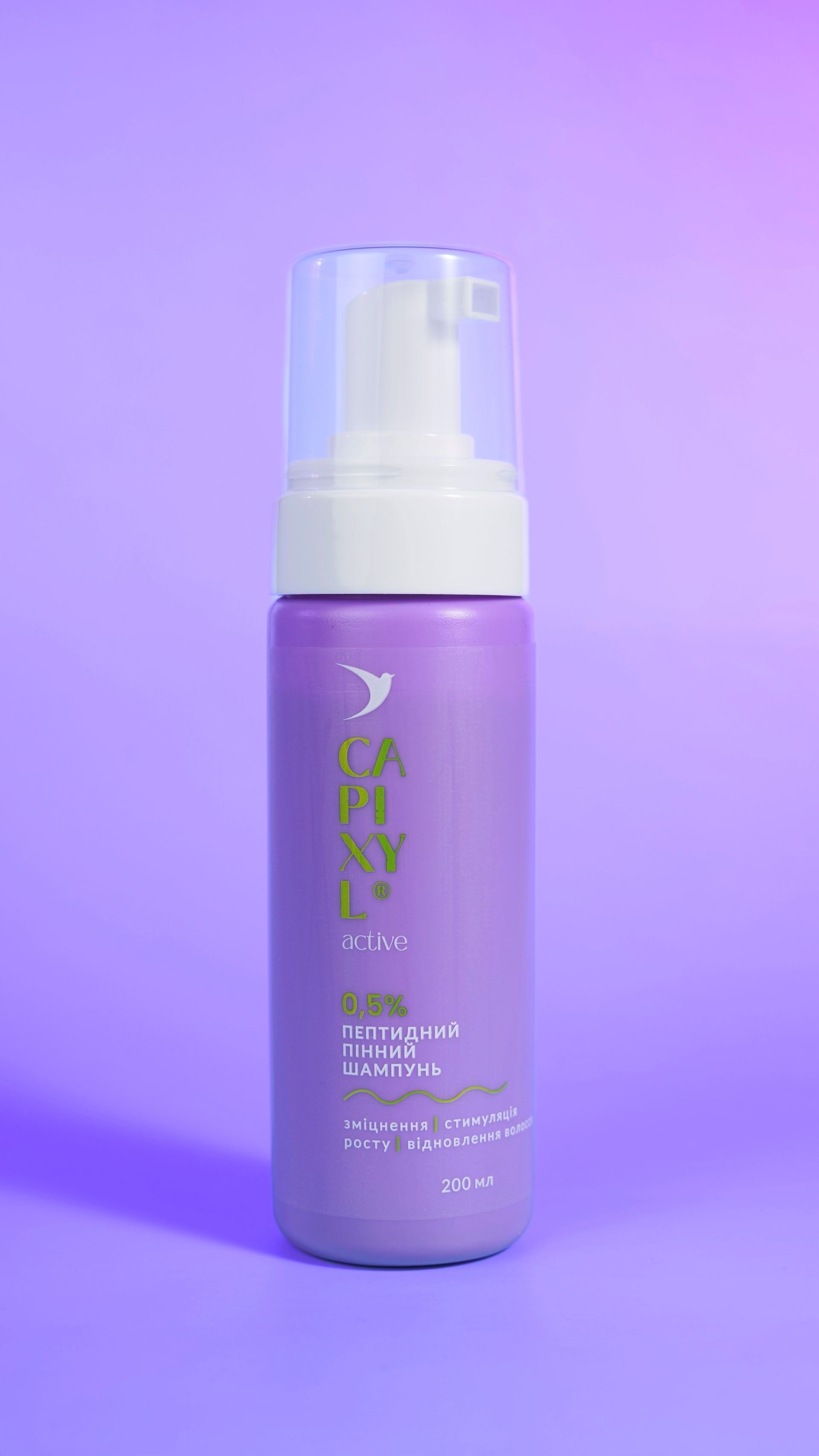 Шампунь для волосся Soika Capixyl Active Пептидний пінний 200 млфото2