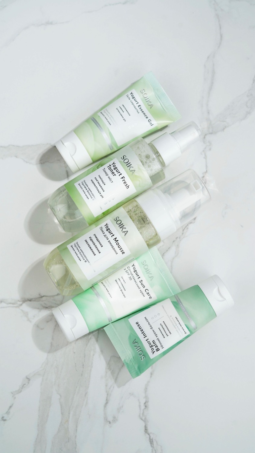Крем-бальзам для обличчя Soika нічний з пребіотичним комплексом Yogurtene Balance 50 млфото