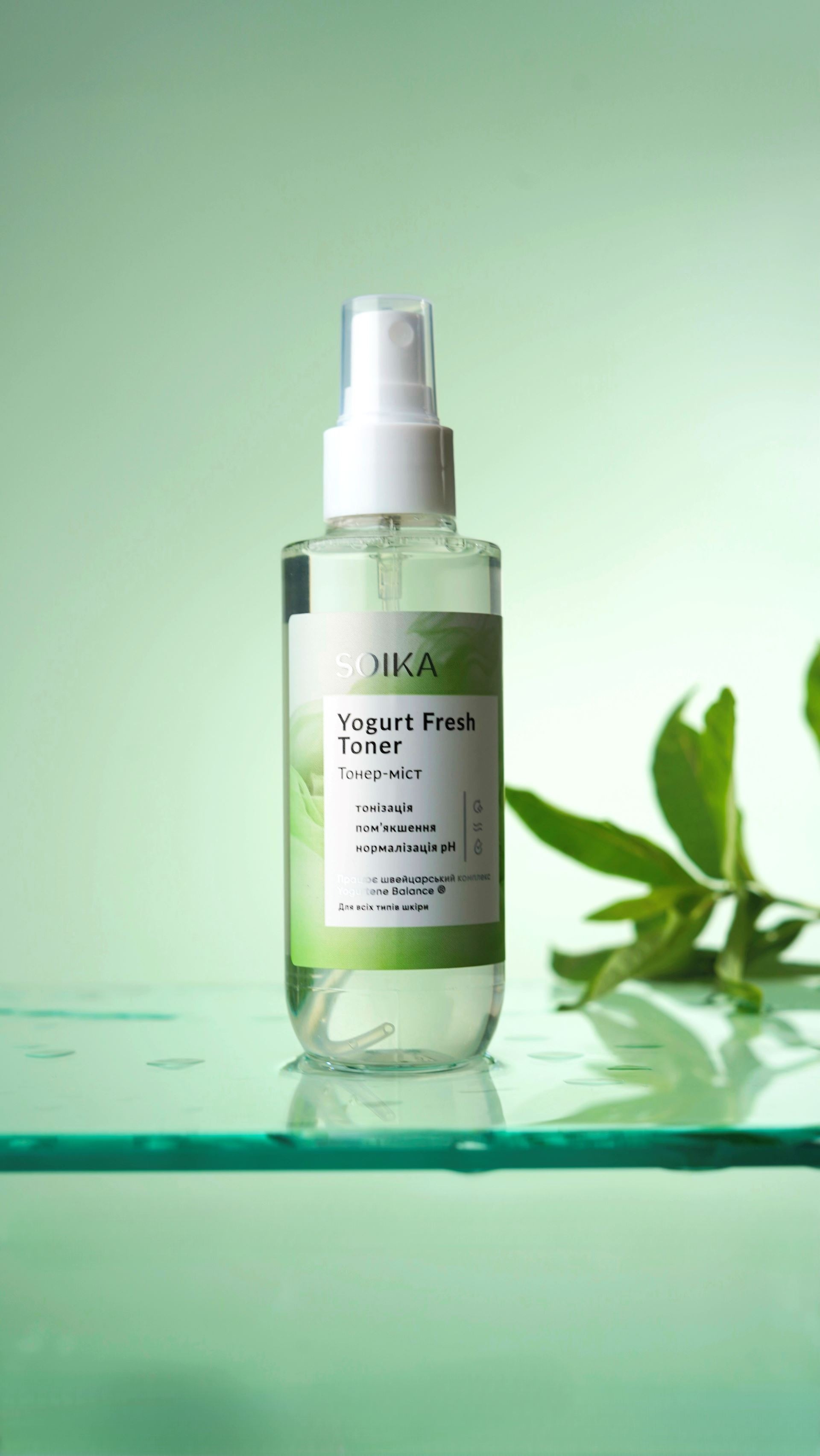 Тонер-міст для обличчя Soika Yoghurt Fresh Toner 150 млфото2