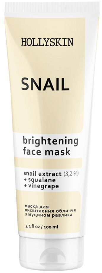 Маска для лица Hollyskin Face Mask Snail 100 мл фото 