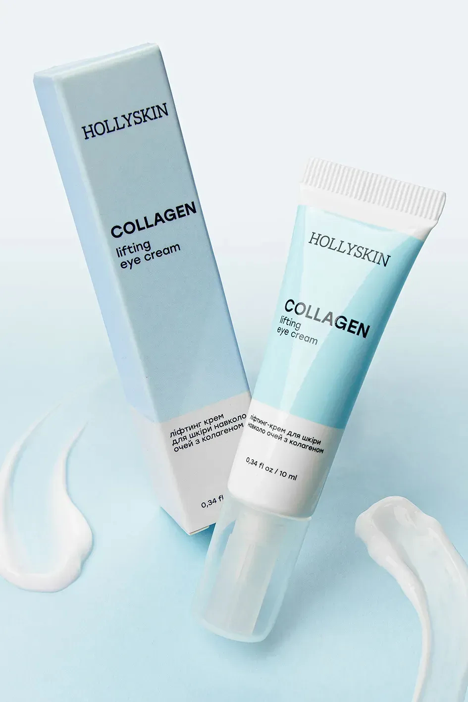 Лифтинг-крем для кожи вокруг глаз Hollyskin Collagen Lifting Eye Cream с коллагеном 10 мл фото 