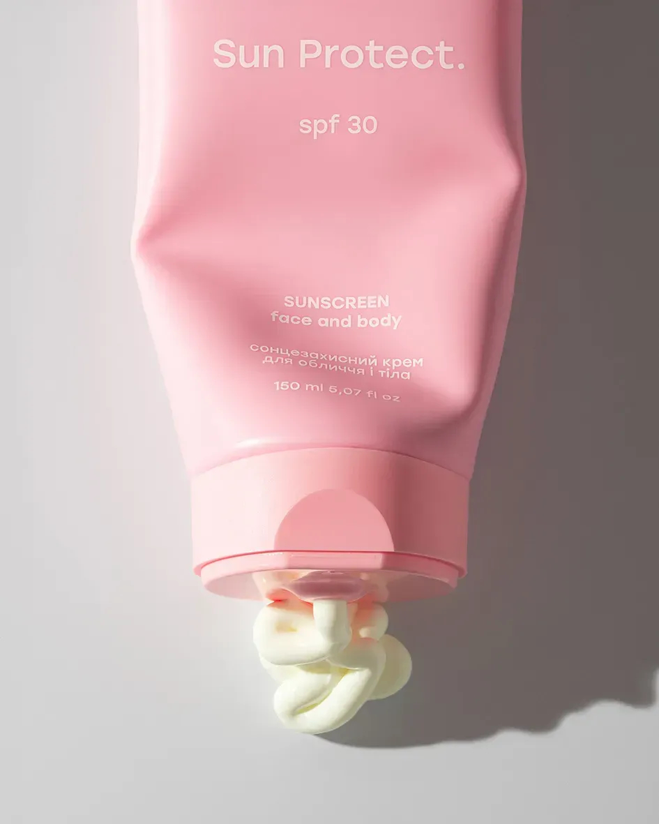 Солнцезащитный крем Hollyskin Sun Protect SPF30 для лица и тела 150 мл фото 2