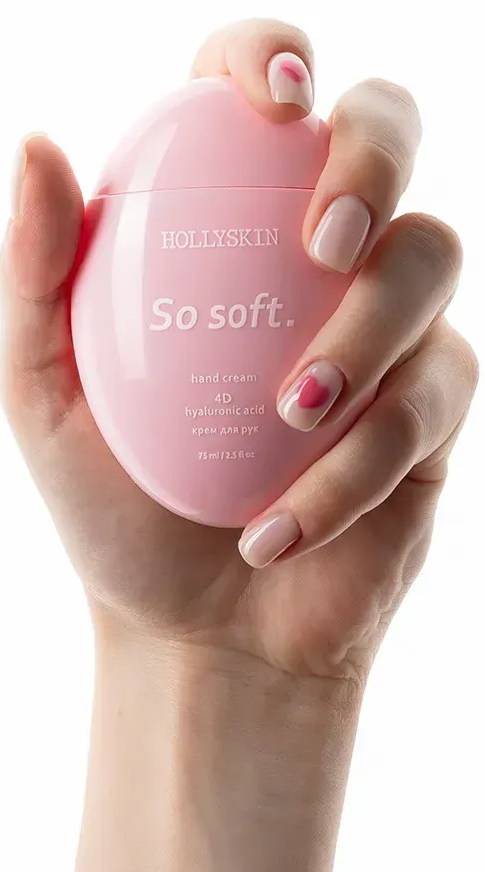 Парфюмированный крем для рук Hollyskin So Sof Увлажняющий 75 мл фото 3