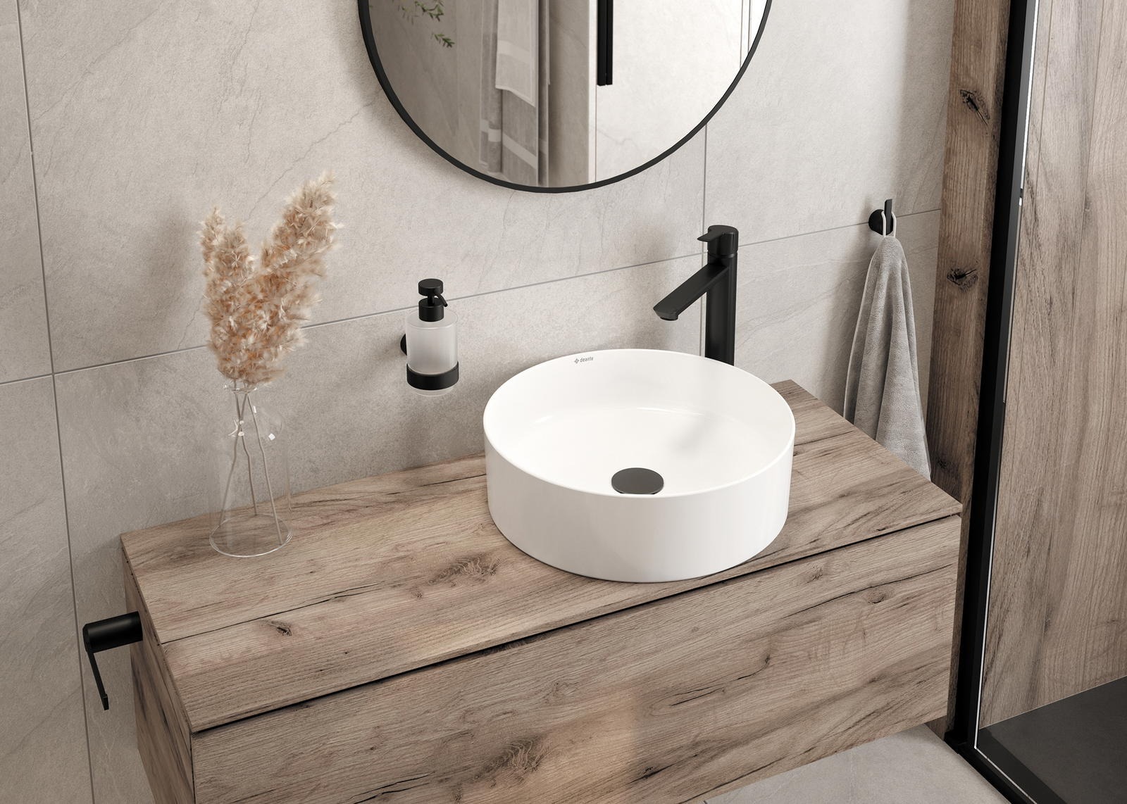 Комплект Grohe Mega Bundle унитаз с инсталляцией, раковина со смесителем и душевая система (38555MBK) фото 30