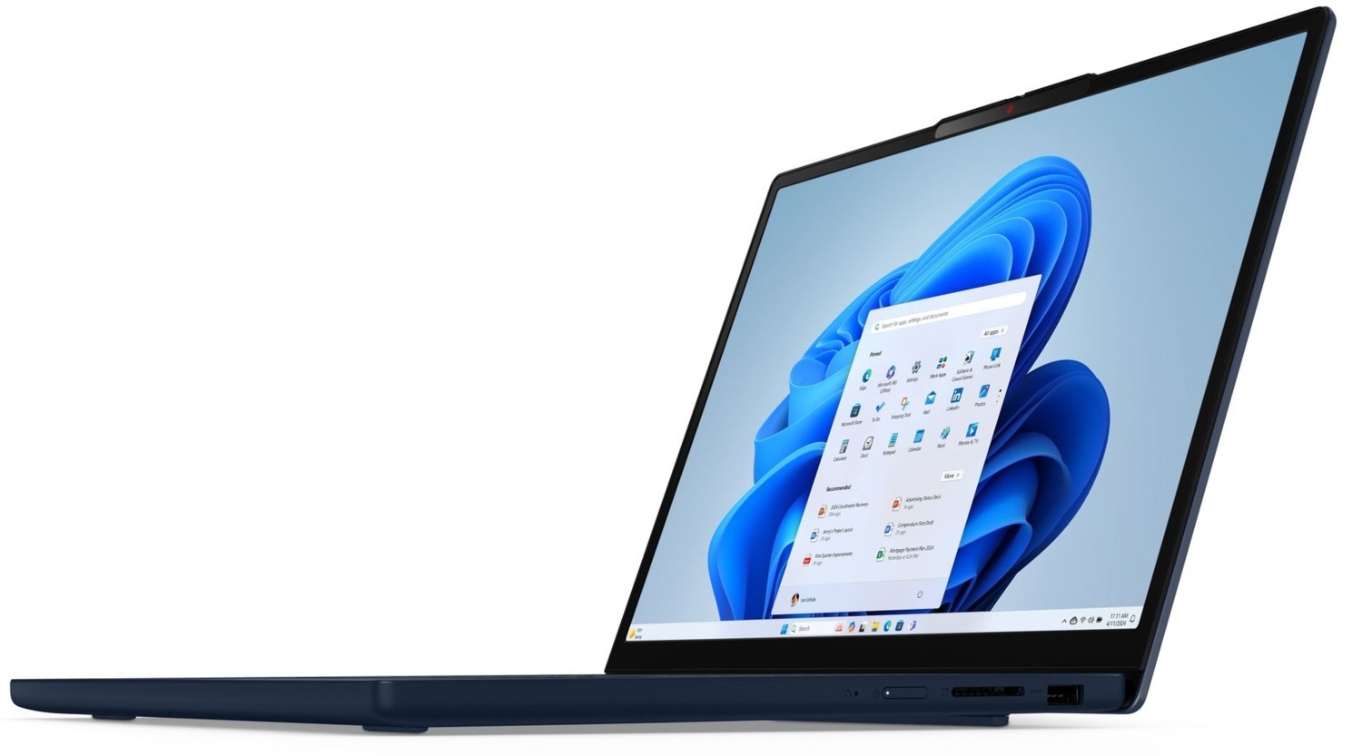 Ноутбук LENOVO IdeaPad Slim 3 15IRH10 Cosmic Blue (83K100J9RA) фото