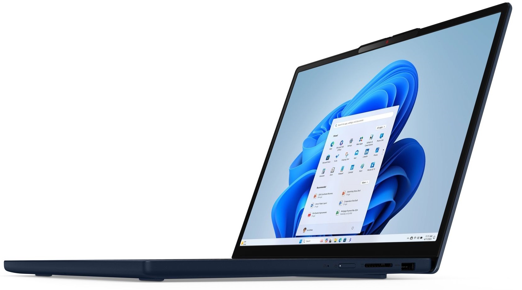 Ноутбук LENOVO IdeaPad Slim 3 15IRH10 Cosmic Blue (83K100J9RA) фото 14