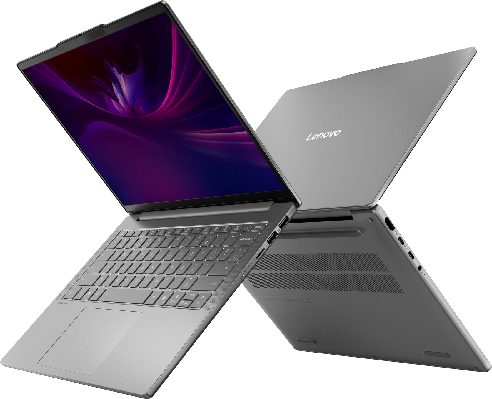 Ноутбук LENOVO IdeaPad Slim 5 14IRH10 Luna Grey (83HR00BLRA) фото 16