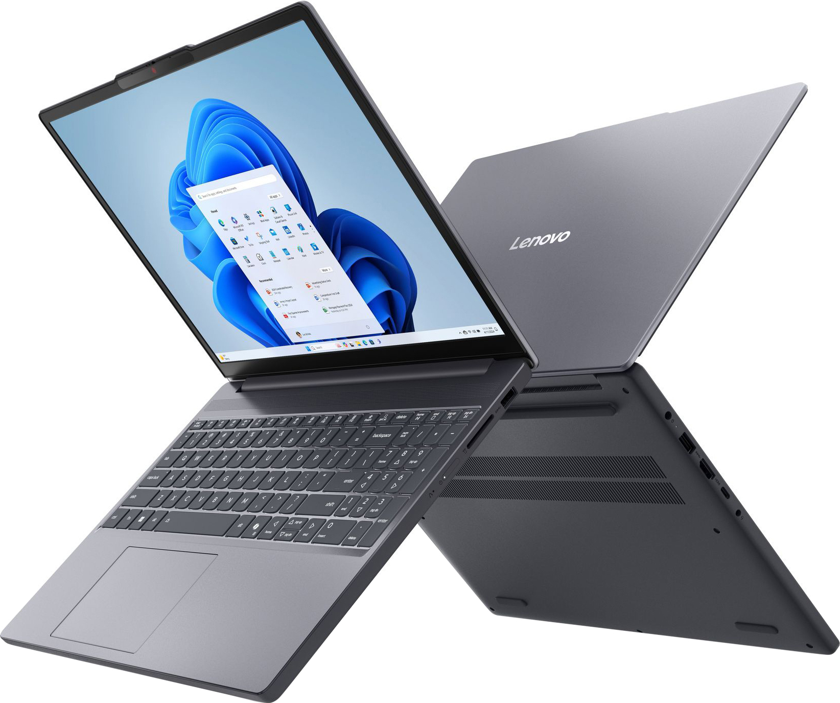 Ноутбук LENOVO IdeaPad Slim 3 15ARP10 Luna Grey (83K70063RA)фото16