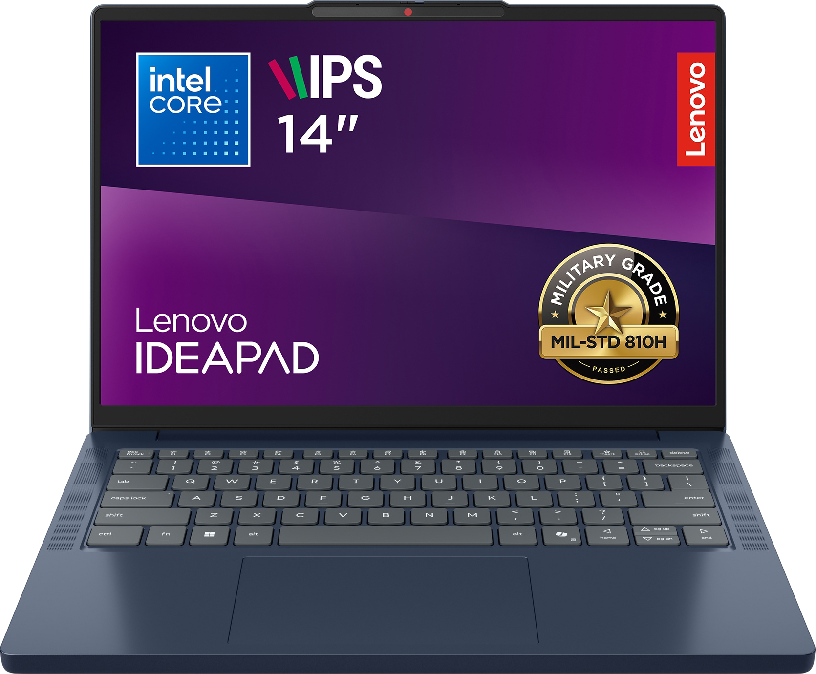 Ноутбук LENOVO IdeaPad Slim 3 14IRH10 Cosmic Blue (83K000AJRA)фото2
