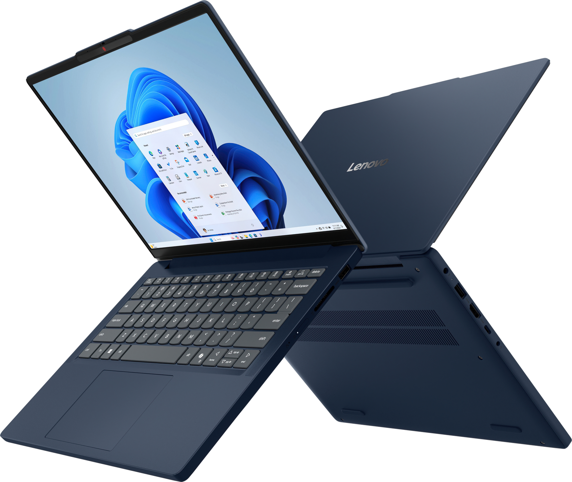 Ноутбук LENOVO IdeaPad Slim 3 14IRH10 Cosmic Blue (83K000AJRA)фото16