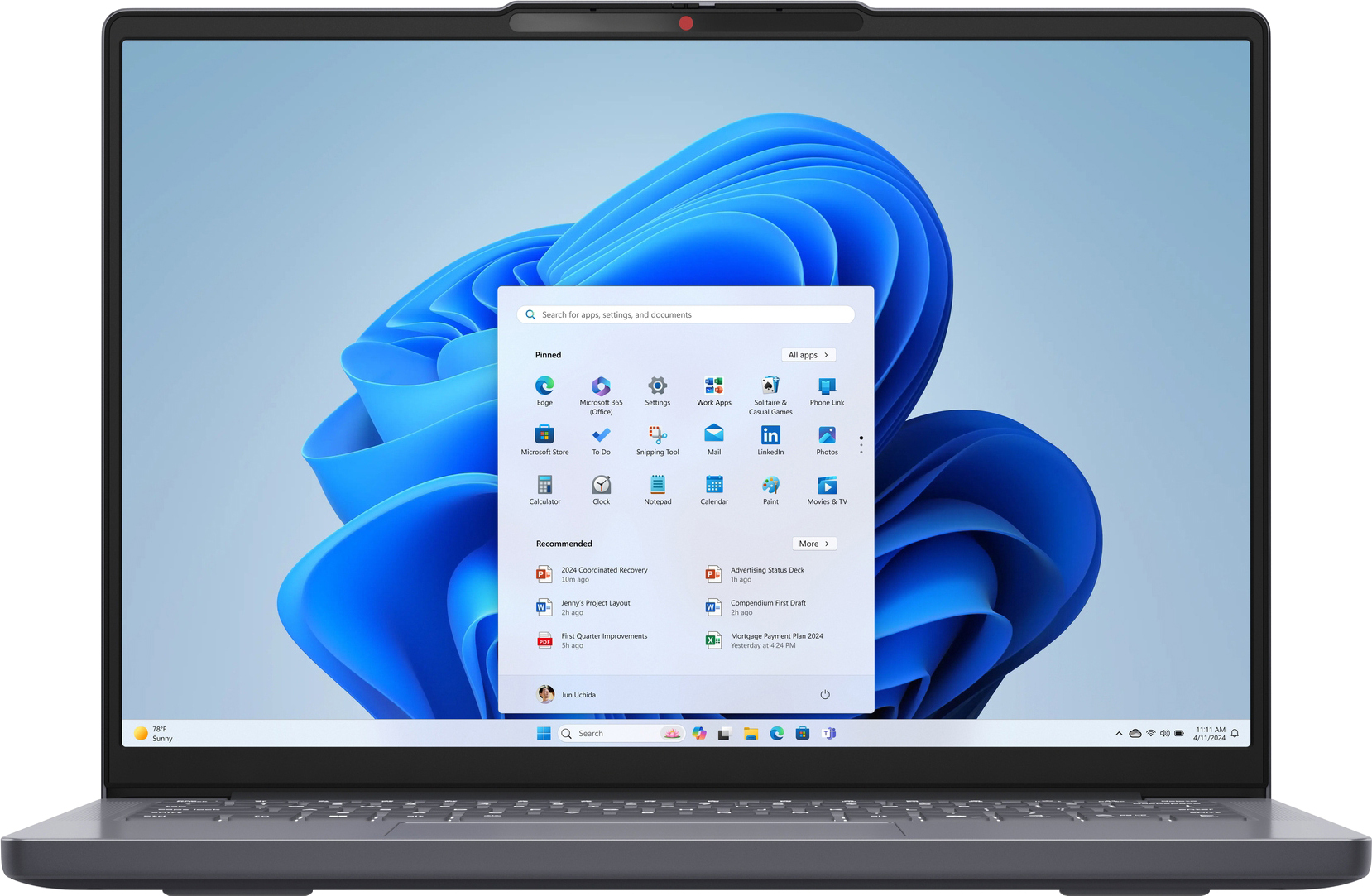 Ноутбук LENOVO IdeaPad Slim 3 14IRH10 Luna Grey (83K000CQRA)фото4