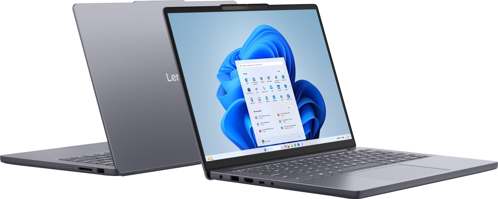 Ноутбук LENOVO IdeaPad Slim 3 14IRH10 Luna Grey (83K000CQRA)фото15