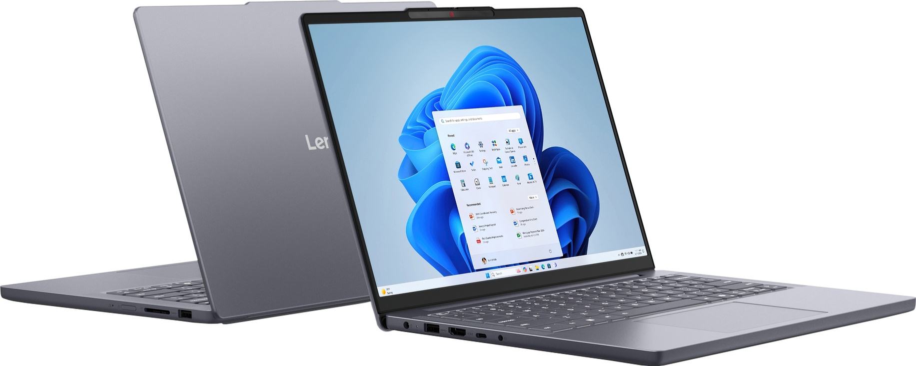 Ноутбук LENOVO IdeaPad Slim 3 14IRH10 Luna Grey (83K000CQRA)фото15