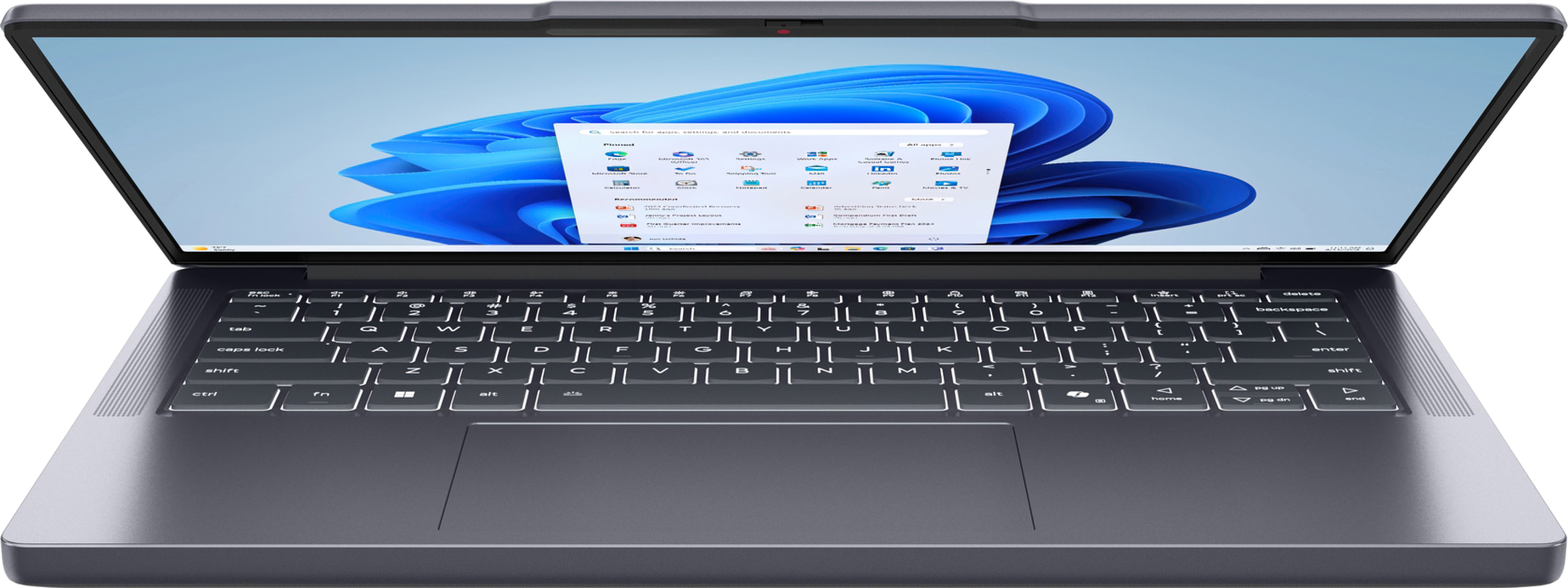 Ноутбук LENOVO IdeaPad Slim 3 14IRH10 Luna Grey (83K000CQRA)фото6