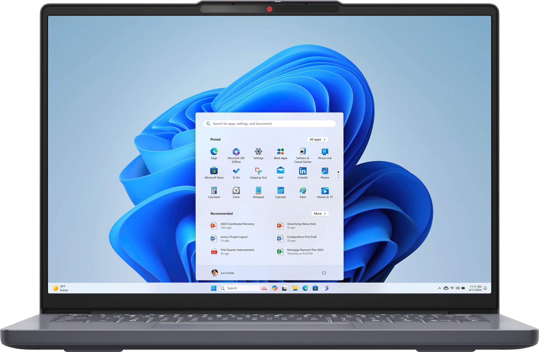 Ноутбук LENOVO IdeaPad Slim 3 14IRH10 Luna Grey (83K000CRRA)фото4