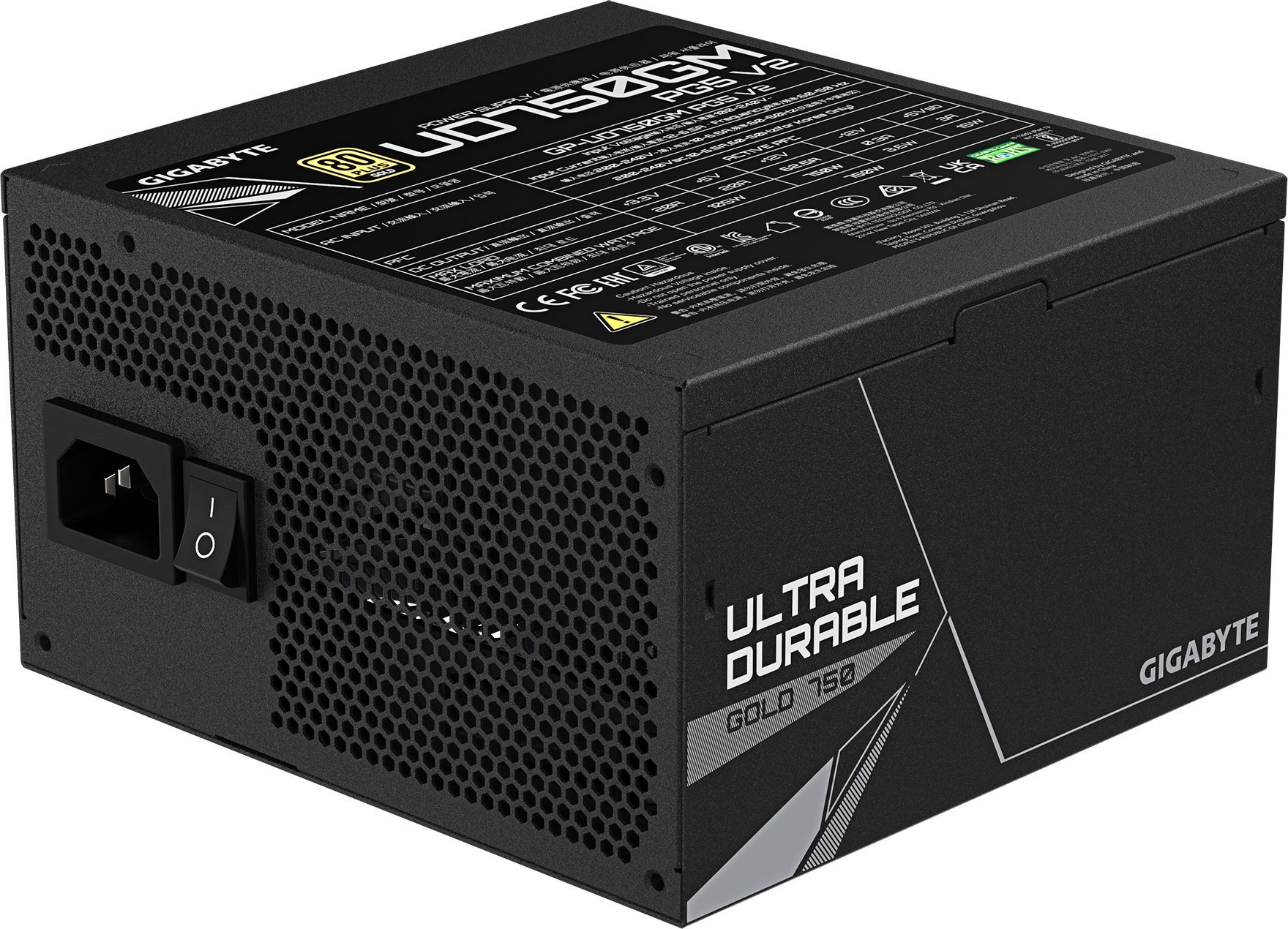 Блок живлення GIGABYTE GP-UD750GM PG5 V2 750W (GP-UD750GM_PG5)фото2