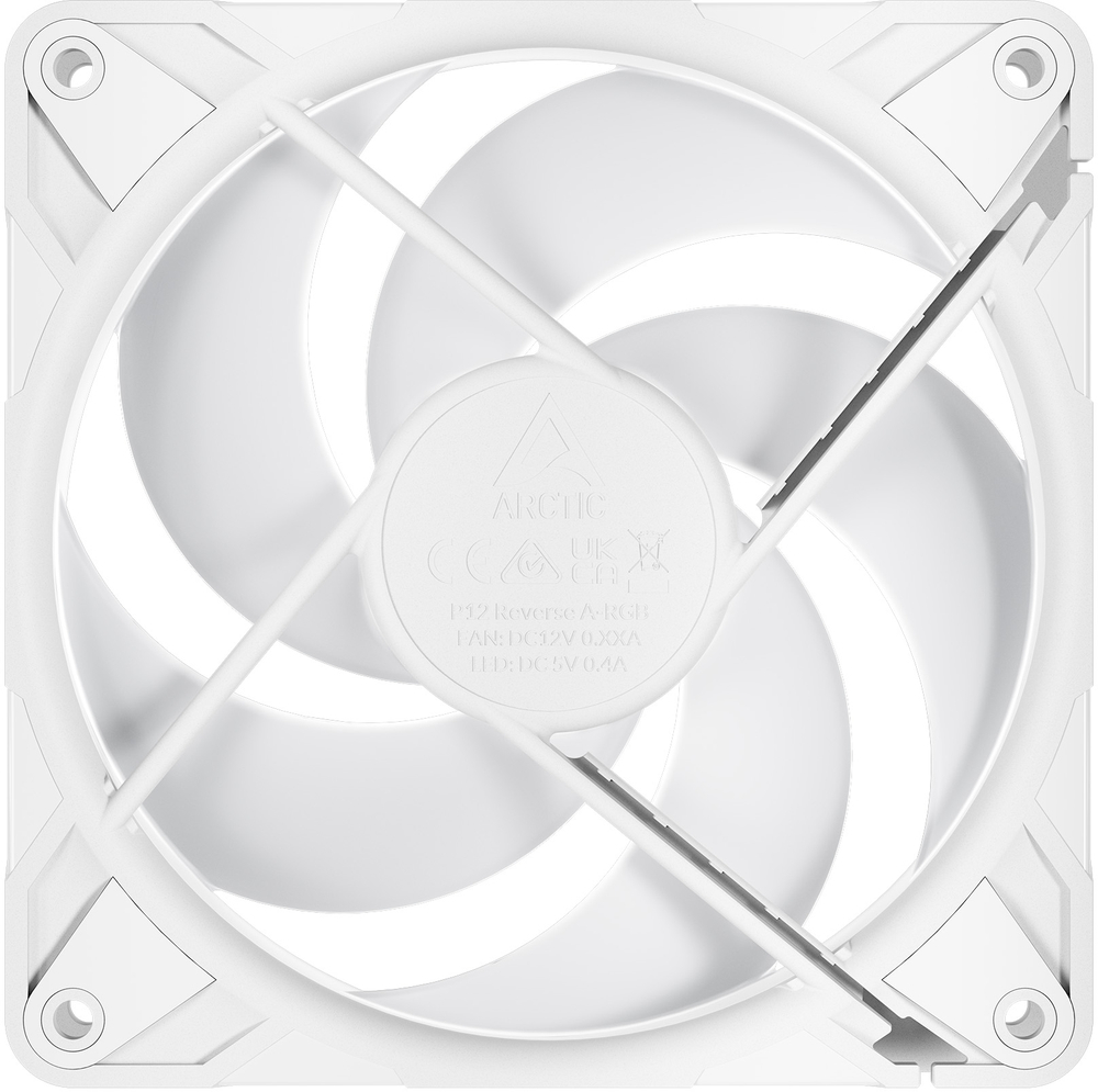 Корпусный вентилятор ARCTIC P12 Pro Reverse A-RGB White (ACFAN00325A) фото 5