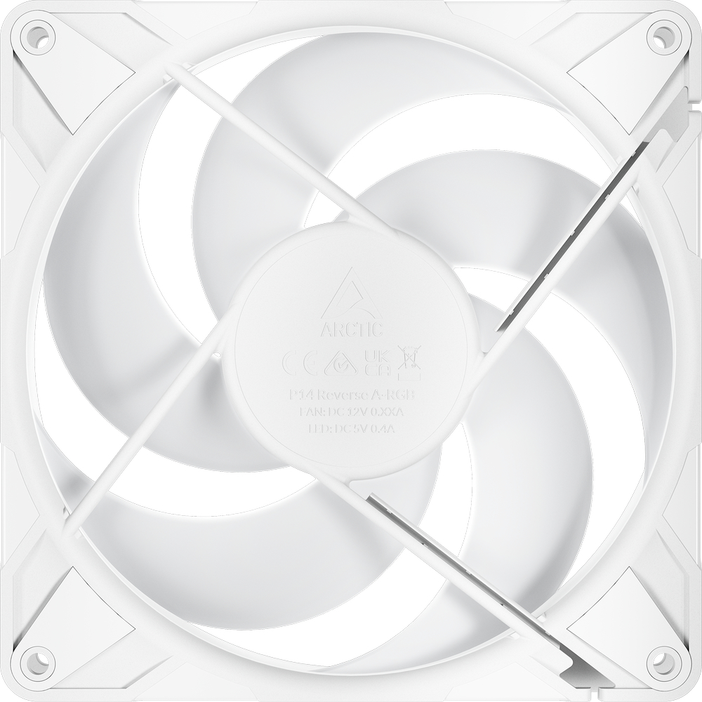 Корпусный вентилятор ARCTIC P14 Pro Reverse A-RGB White (ACFAN00324A) фото 5